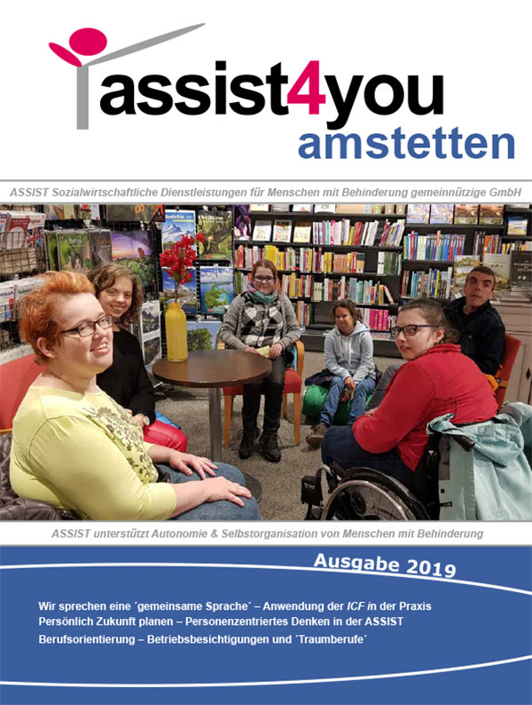 Cover der Zeitschrift assist4amstetten